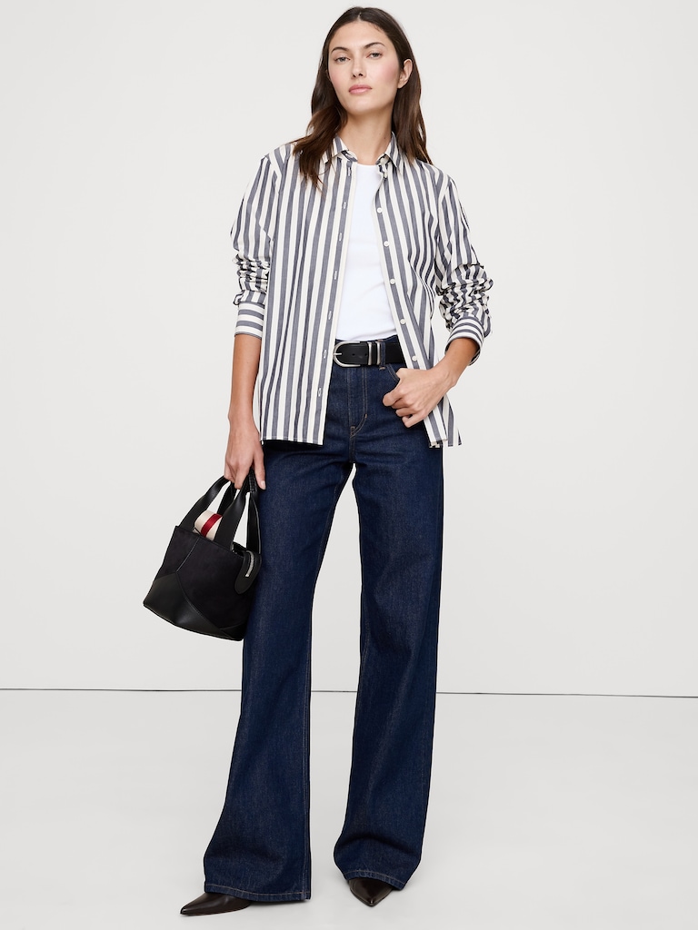 The Everyday Shirt in Cotton Poplin