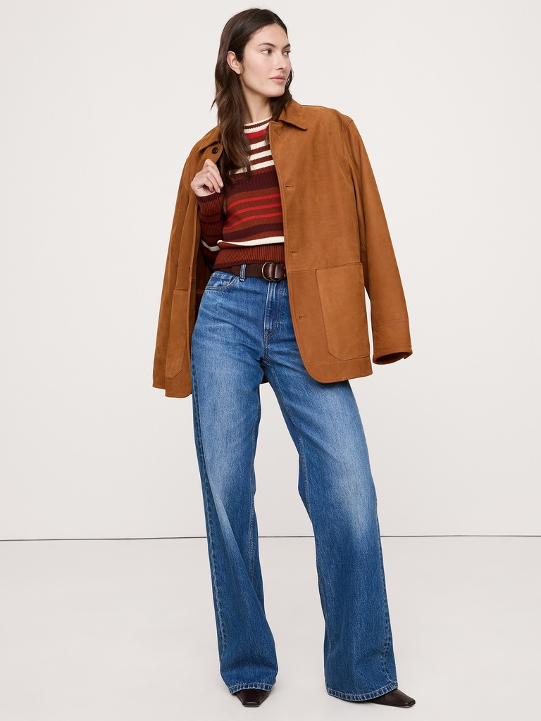 Chandails rétrécis en mélange de coton et soie