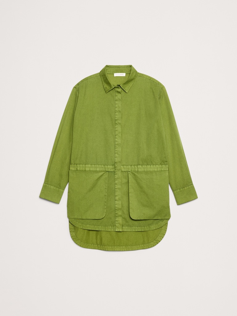 Cotton Twill Utility Tunic
