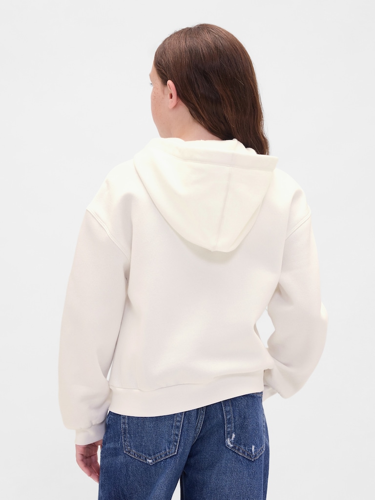 Kids VintageSoft Logo Zip Hoodie