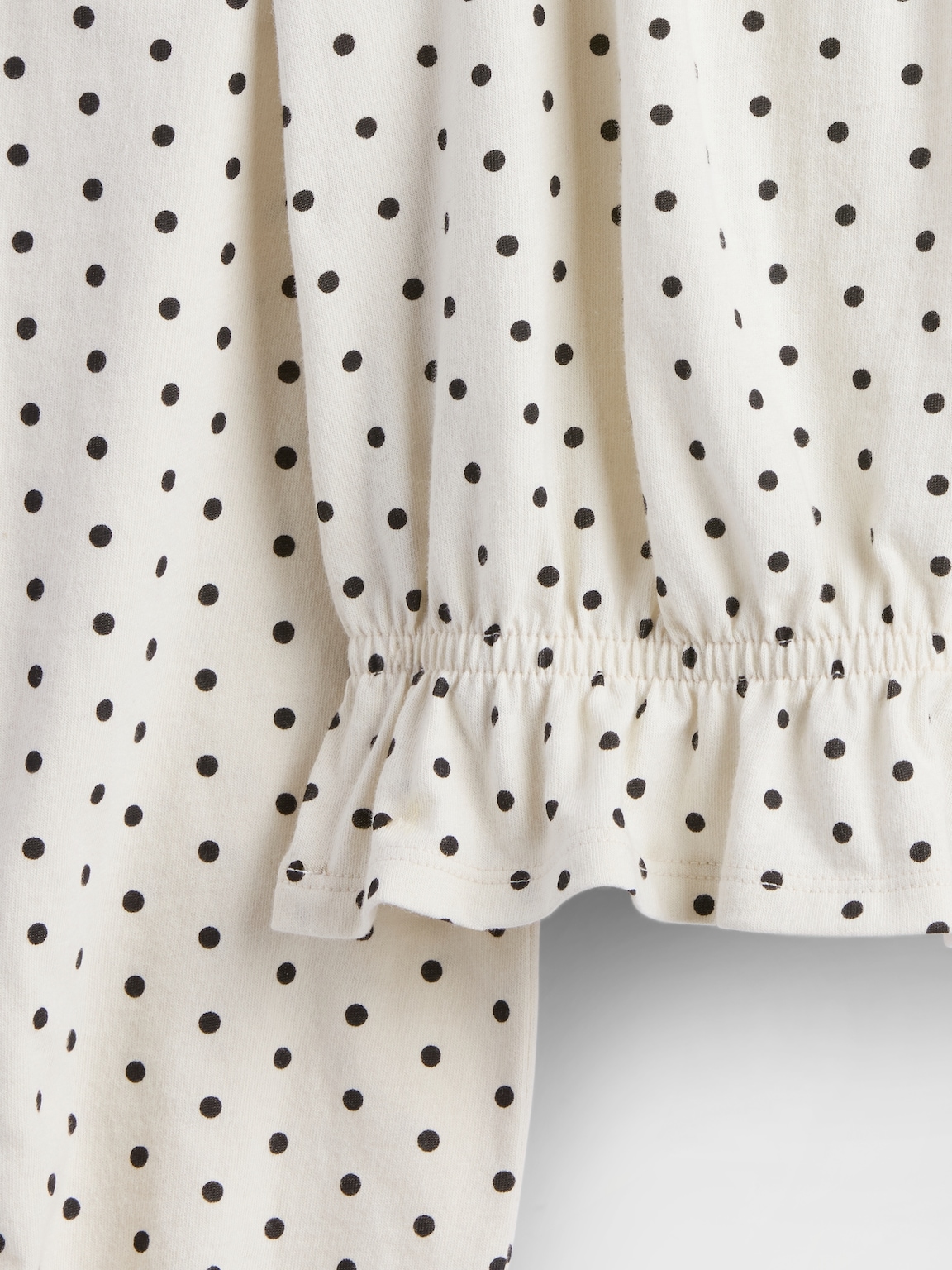 Kids Crinkle Peplum Top