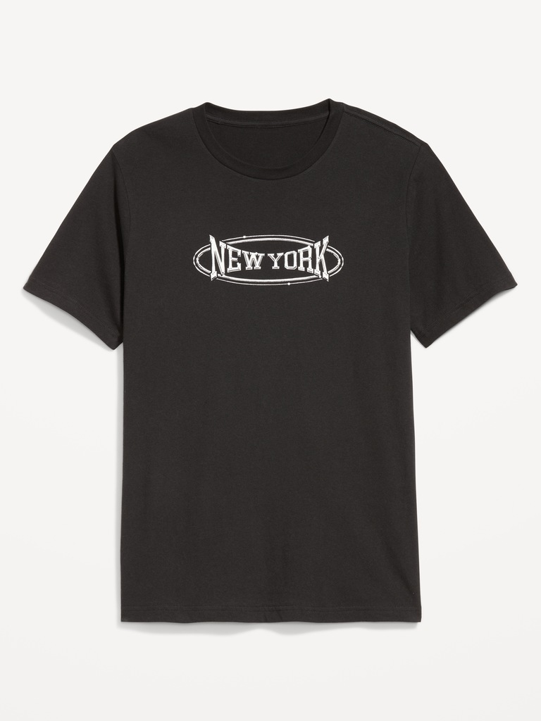 Graphic Crew-Neck T-Shirt