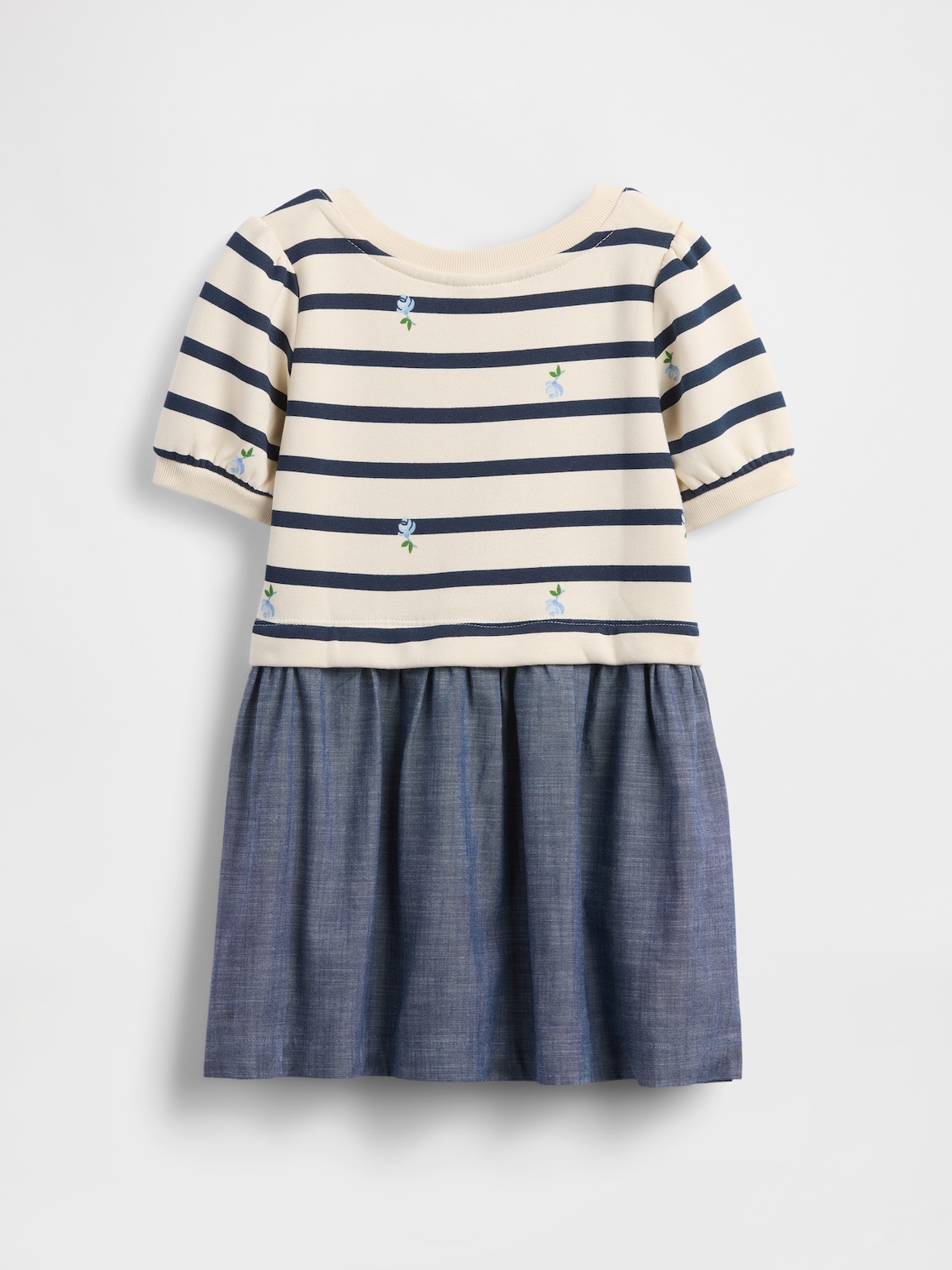 Baby & Toddler VintageSoft Mixed Media Dress