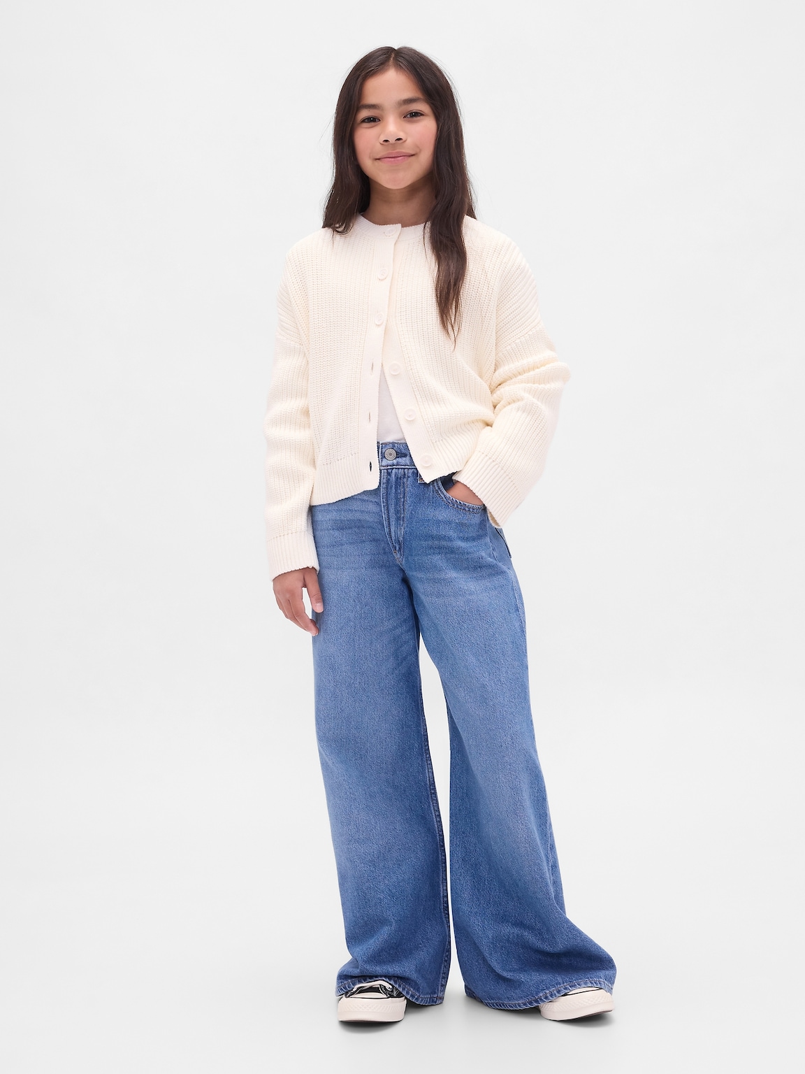 Kids Oversized Cardigan