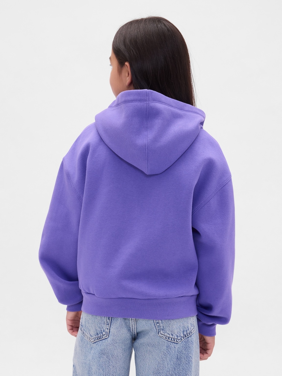 Kids VintageSoft Logo Zip Hoodie