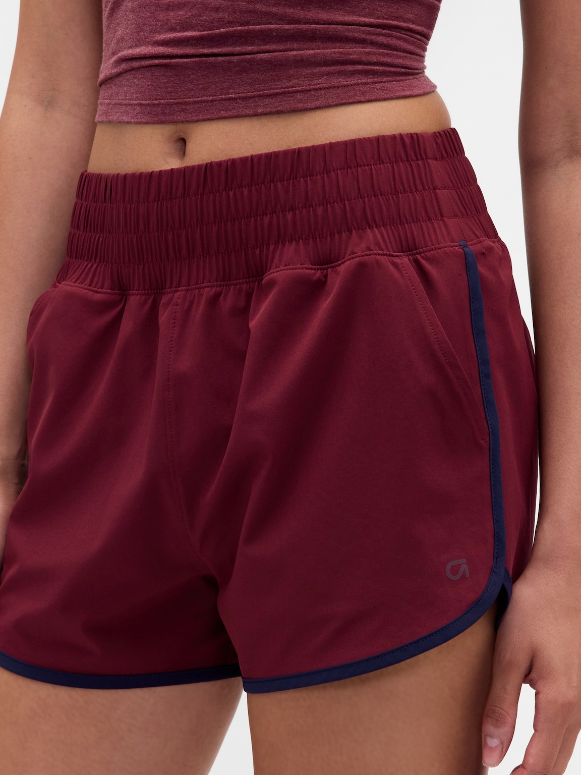 GapFit High Rise Running Shorts