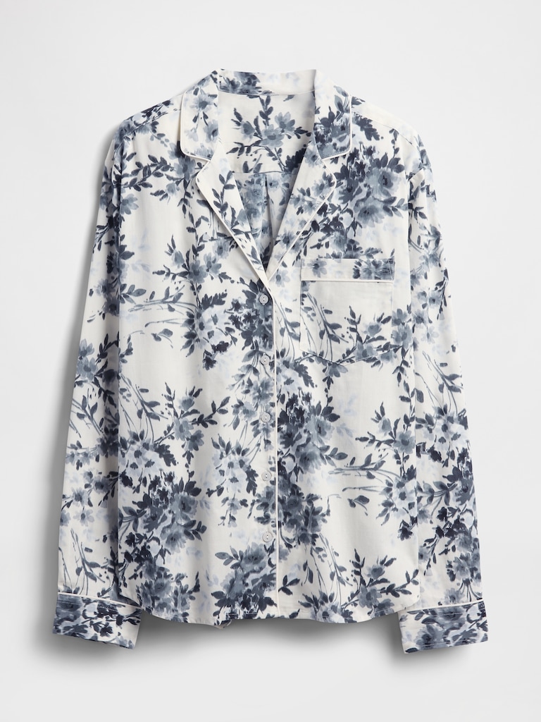 Poplin PJ Shirt