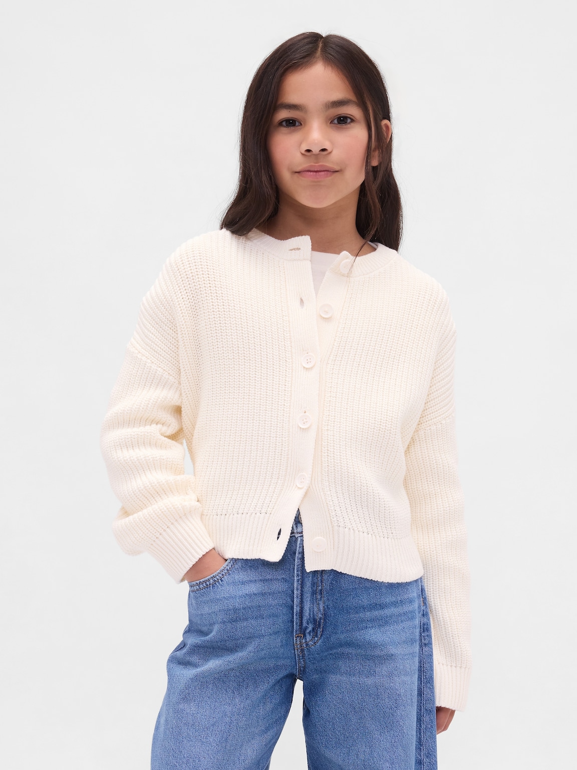 Kids Oversized Cardigan