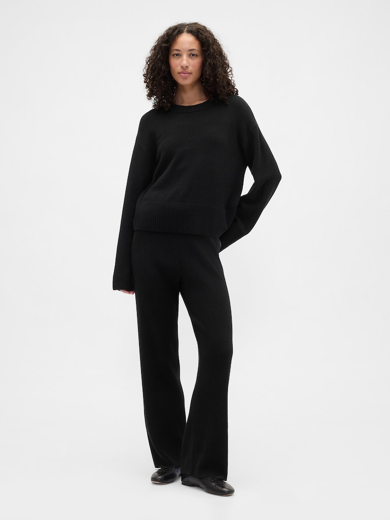 CashSoft Relaxed Crewneck Sweater