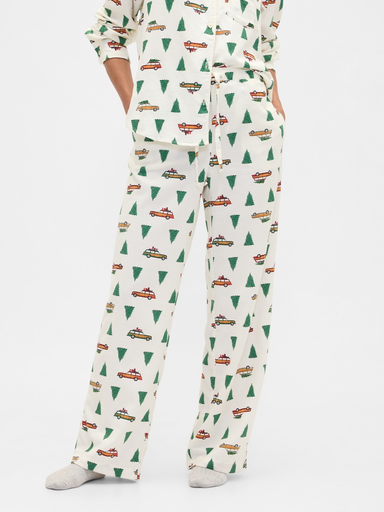 Flannel Pull-On PJ Pants