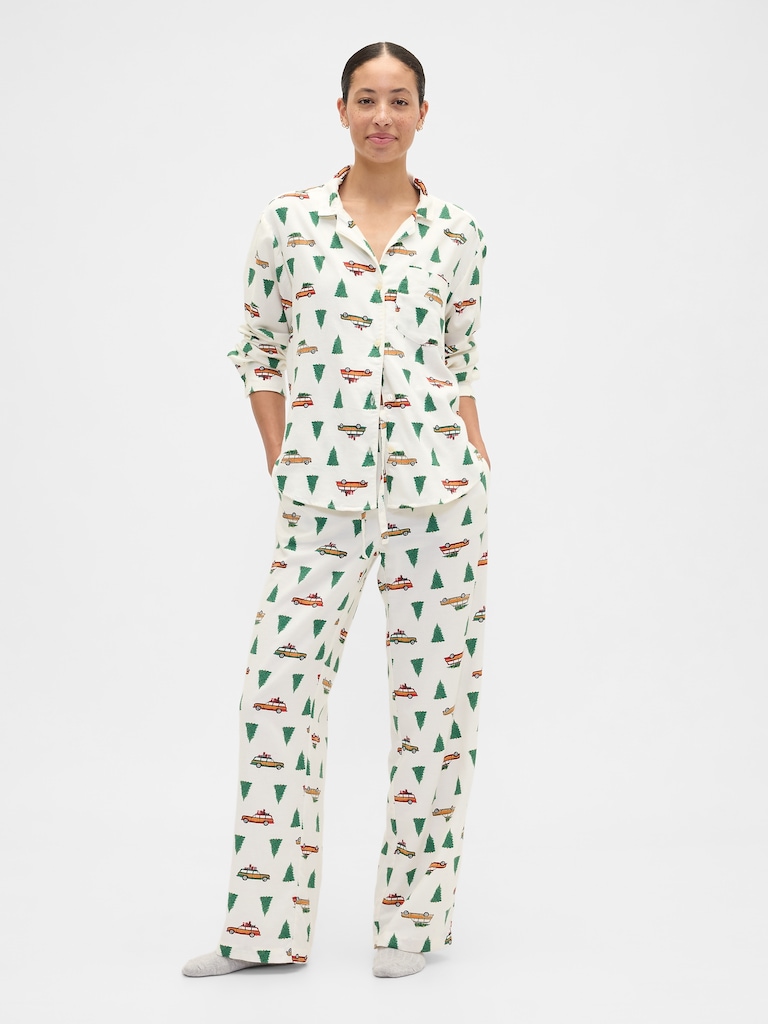 Flannel Pull-On PJ Pants