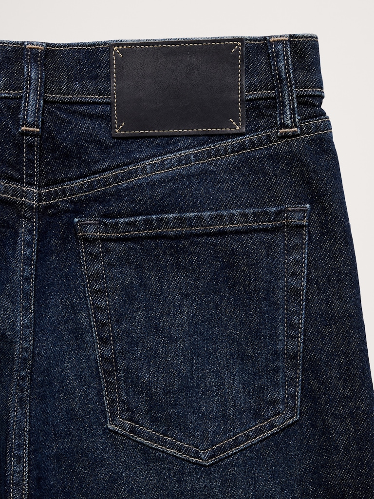 High-Rise 90S Straight Jean