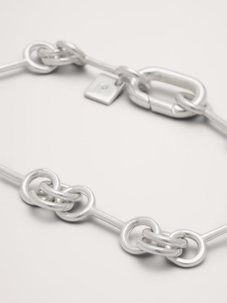 Double Ring Chain Bracelet