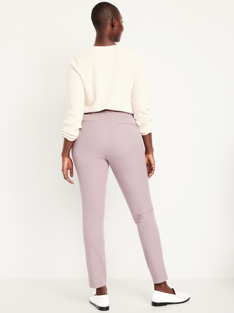 High-Waisted Pixie Skinny Ankle Pants