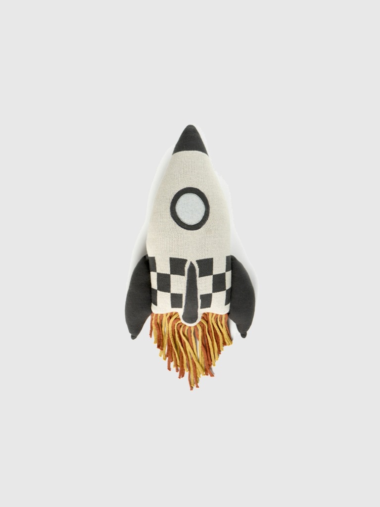 Lorena Canals Knitted Cushion Rocket