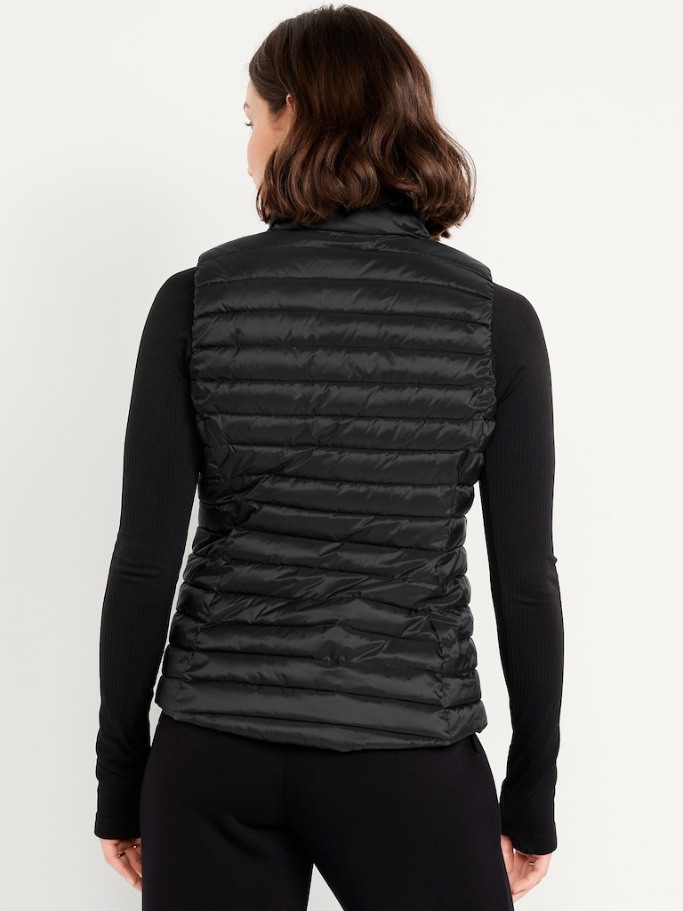 Water-Resistant Packable Puffer Vest