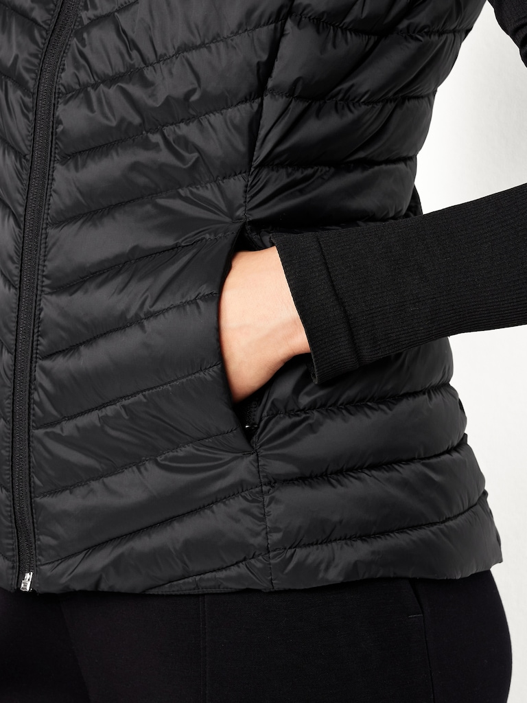 Water-Resistant Packable Puffer Vest
