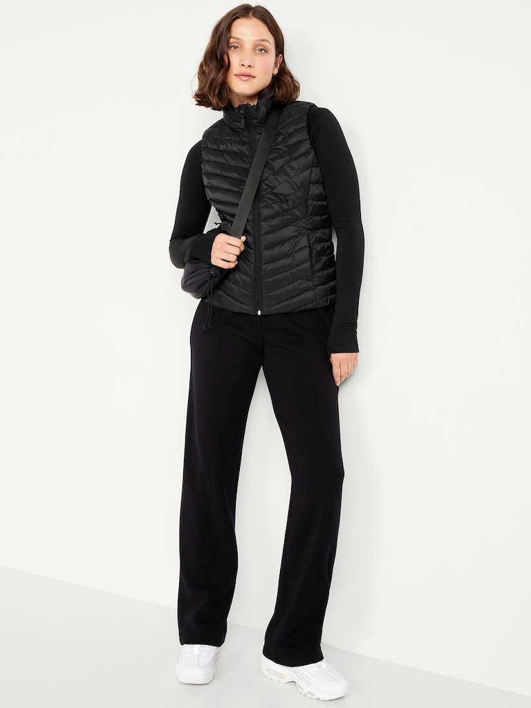 Water-Resistant Packable Puffer Vest