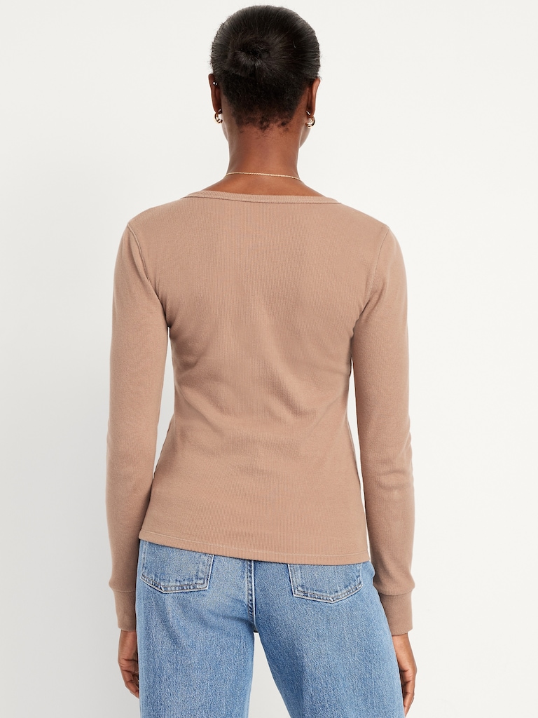 Cozy Snug Crew-Neck Henley