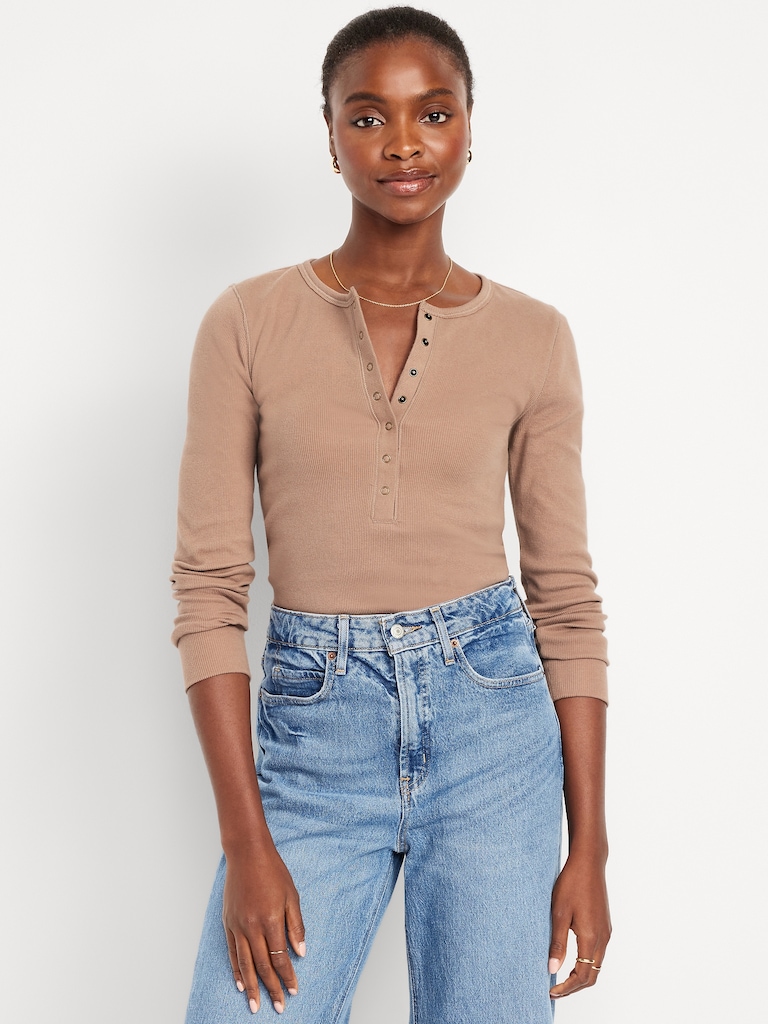 Cozy Snug Crew-Neck Henley