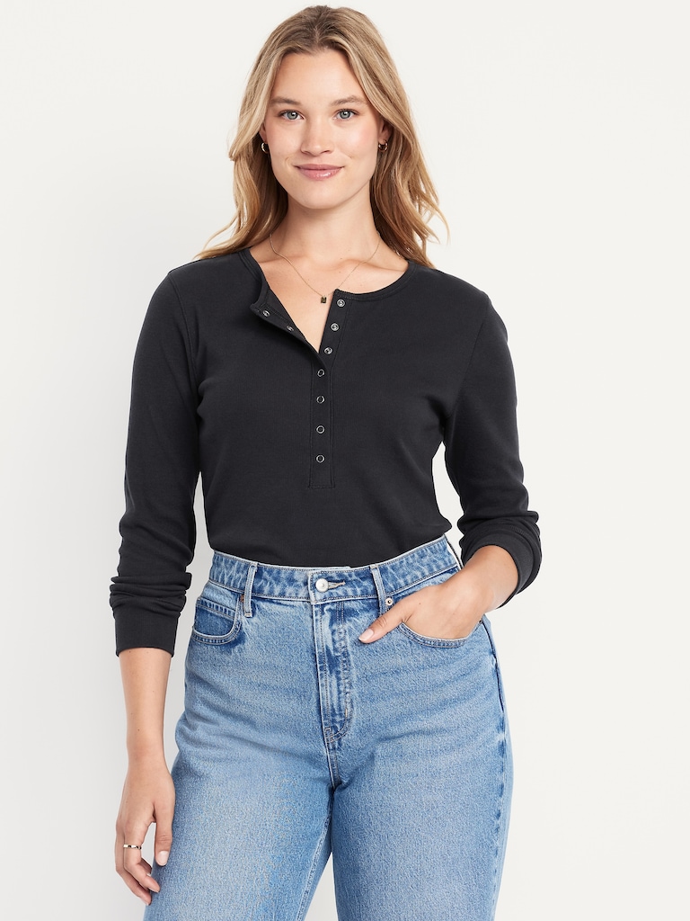 Cozy Snug Crew-Neck Henley