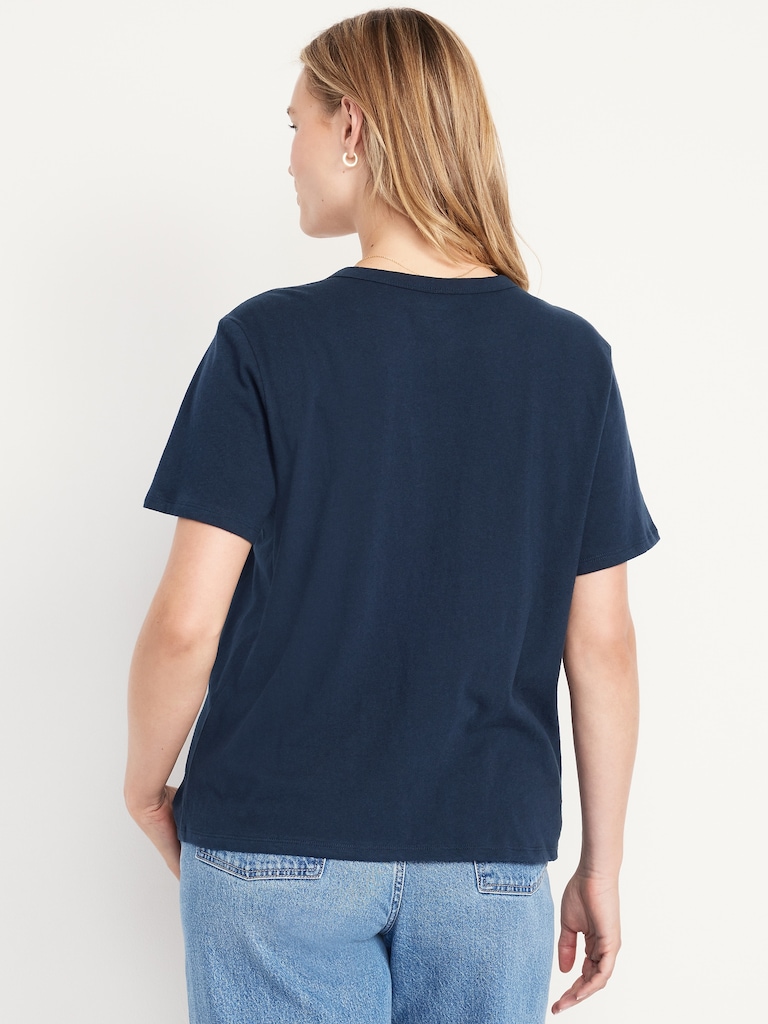 EveryWear Crew-Neck Logo-Graphic T-Shirt