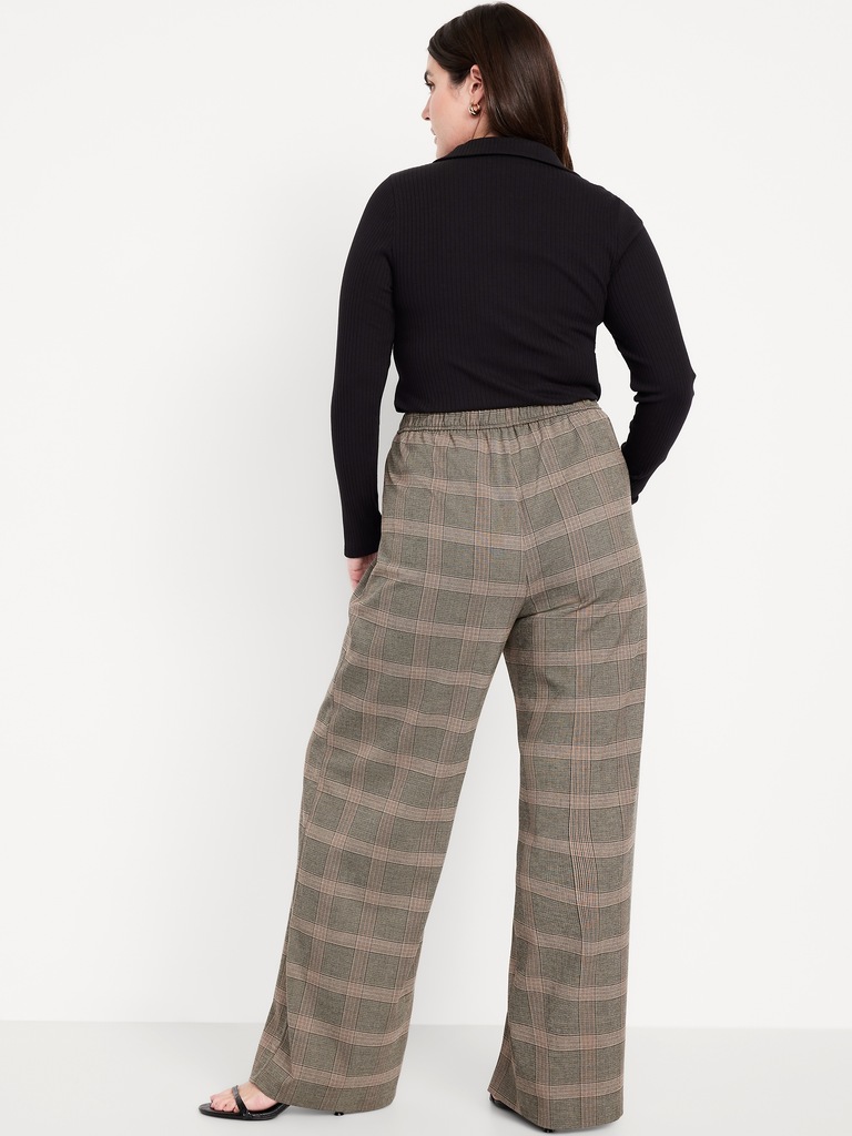 High-Waisted Bille Wide-Leg Trouser