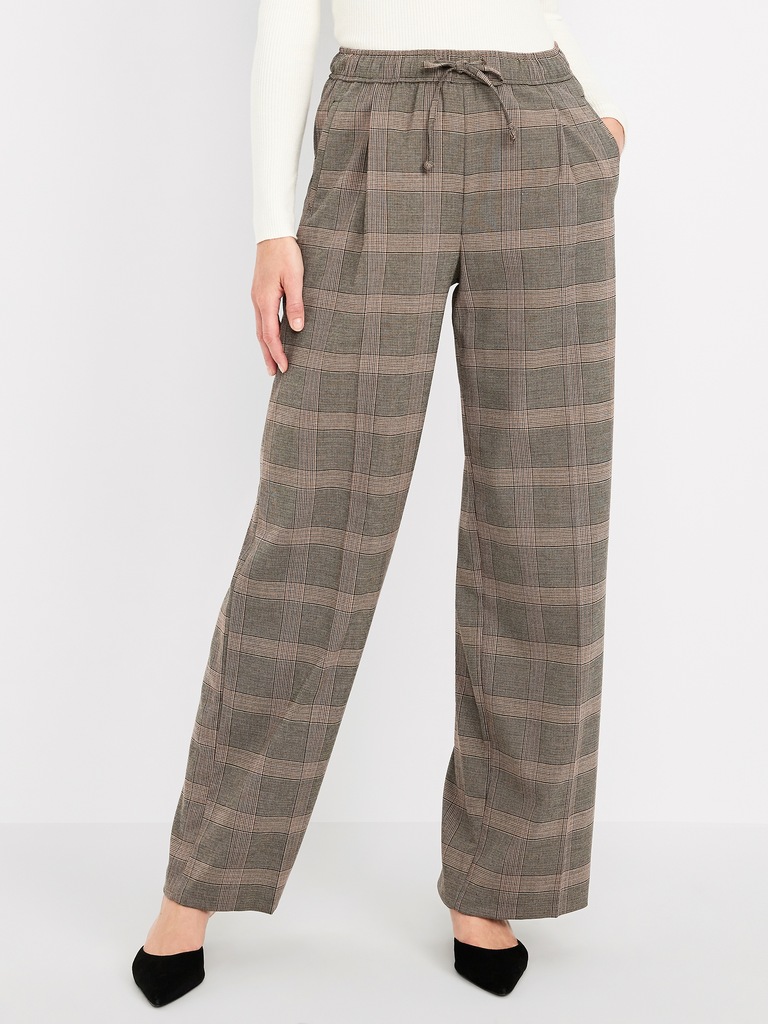 High-Waisted Bille Wide-Leg Trouser