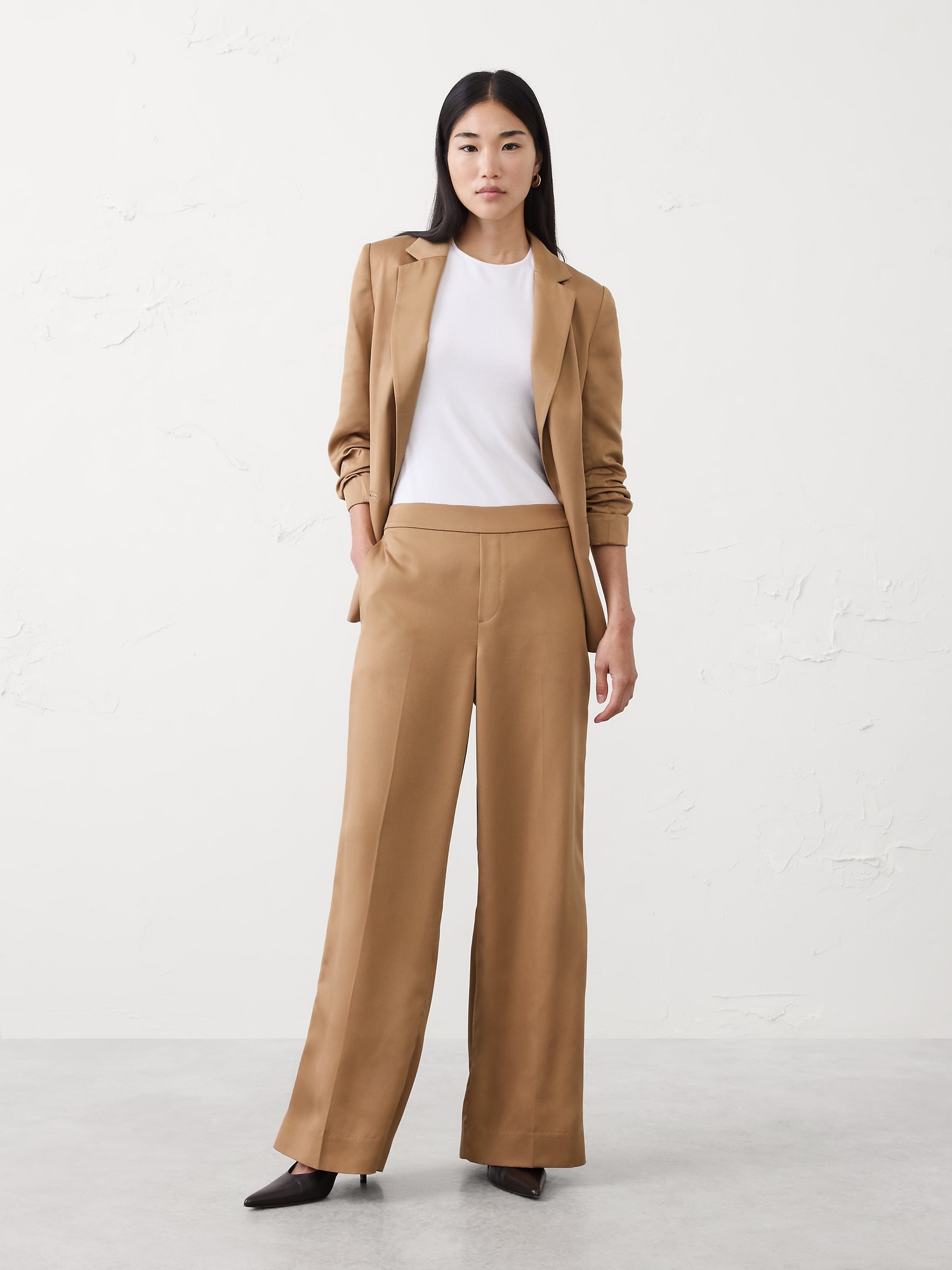 Women's Brown Pants | Banana Republic Factory