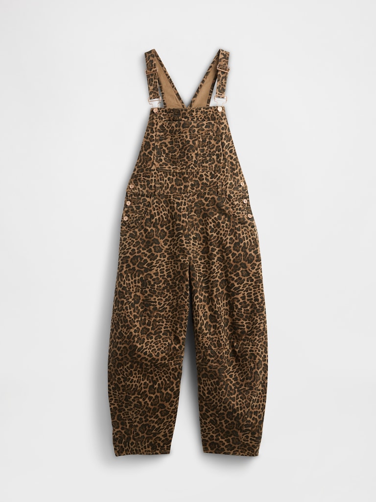 UltraSoft Denim Horseshoe Overalls