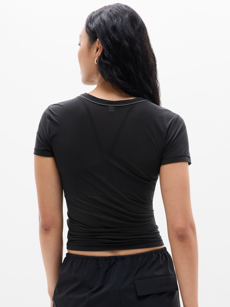 Sheer Mesh Tee