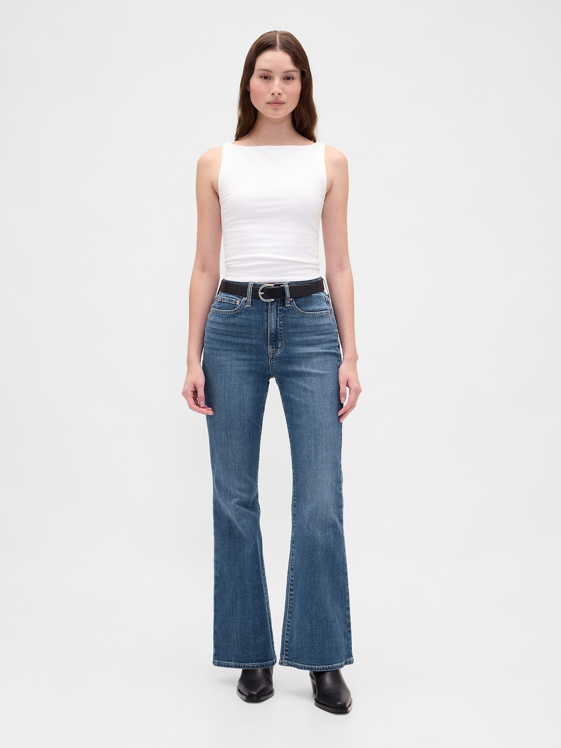 High Rise '70s Flare Jeans
