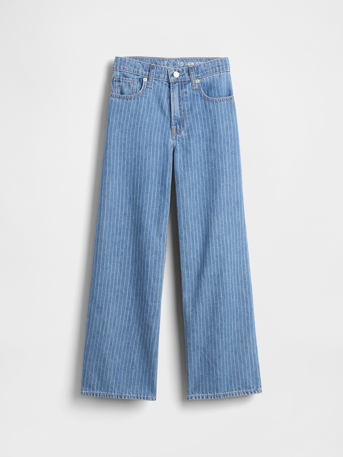 Kids Low Rise Stride Wide-Leg Jeans