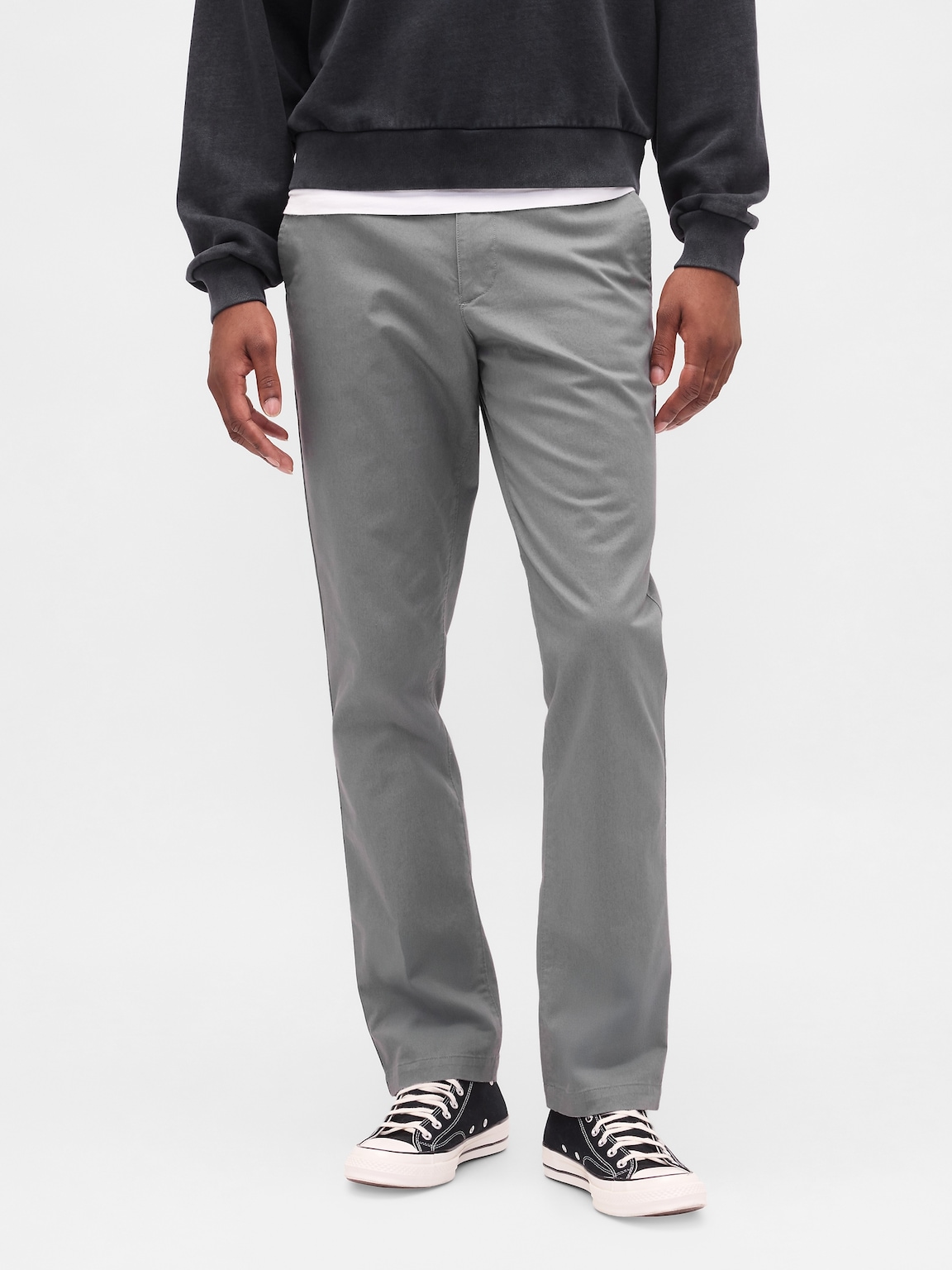 Modern Straight Khakis