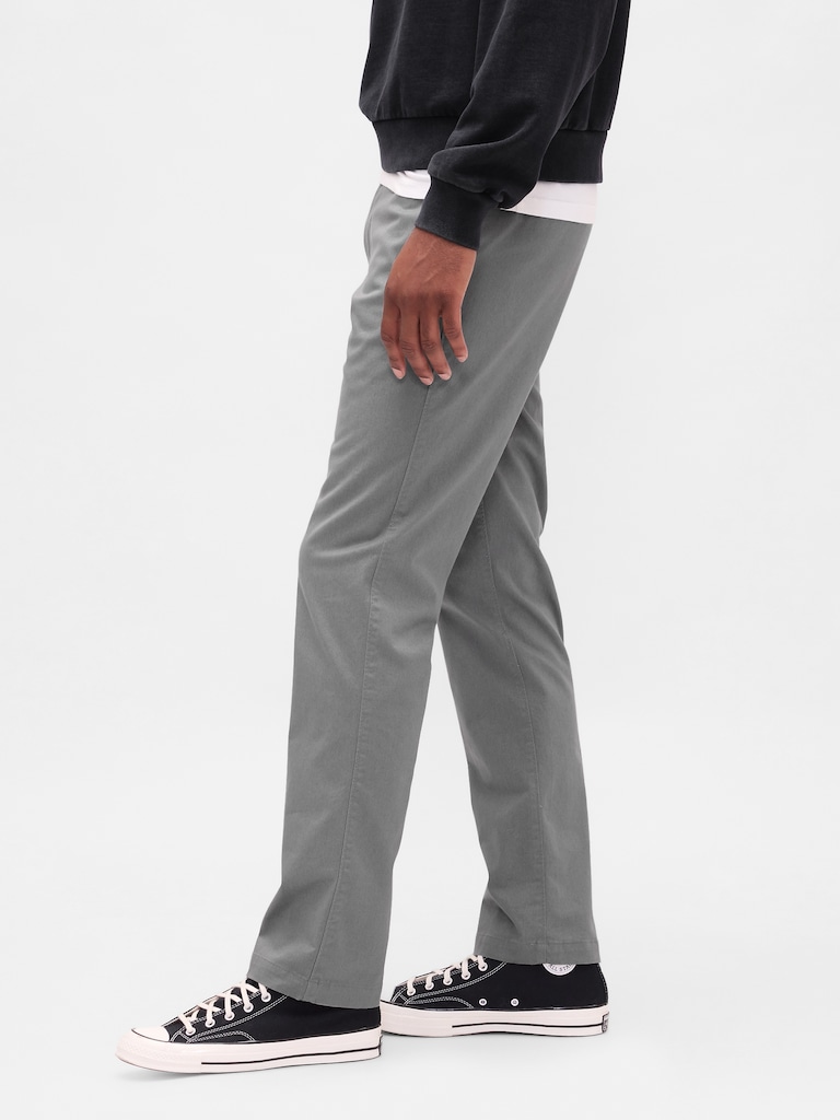 Modern Straight Khakis