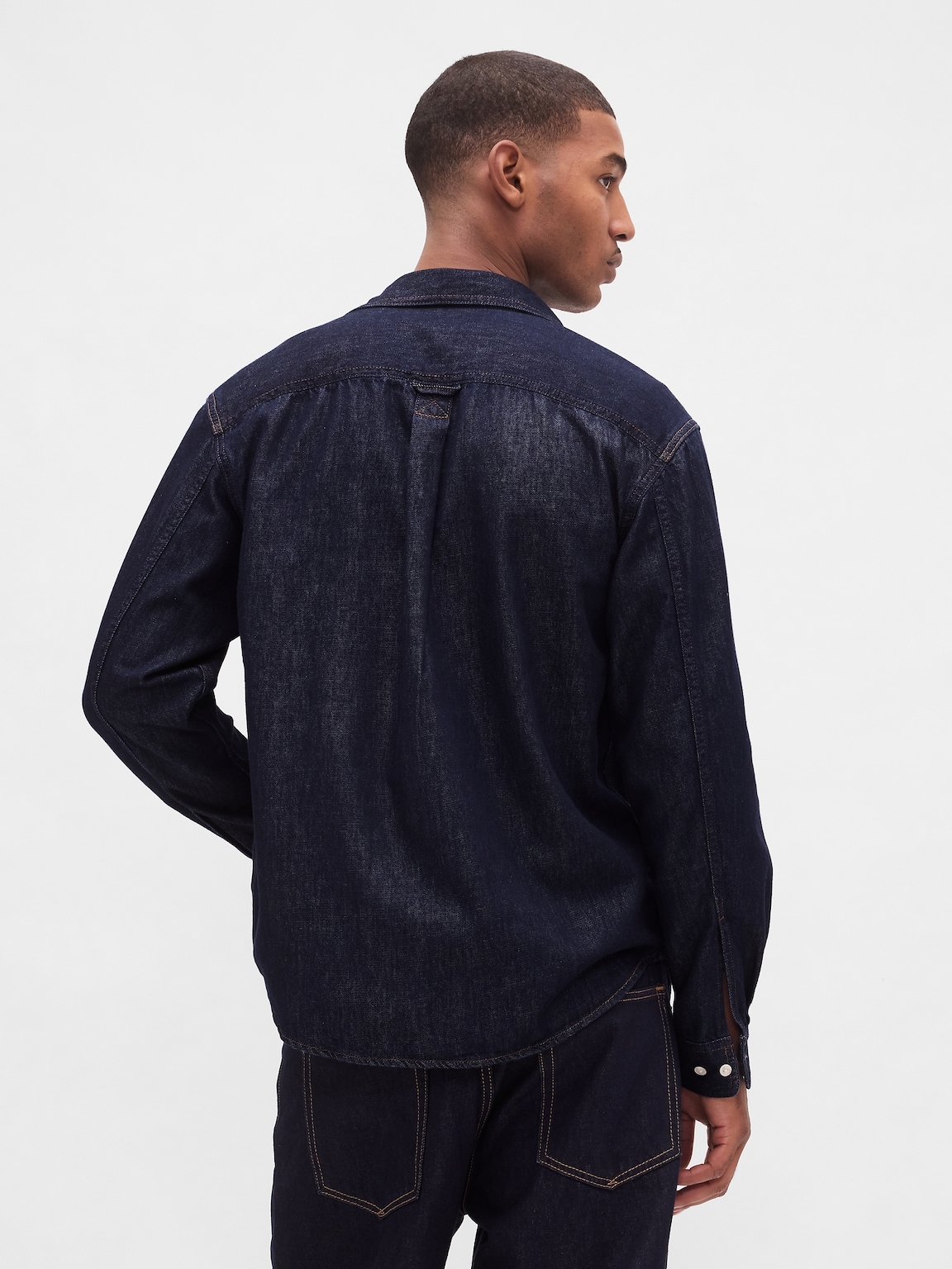 UltraSoft Denim Relaxed Shirt