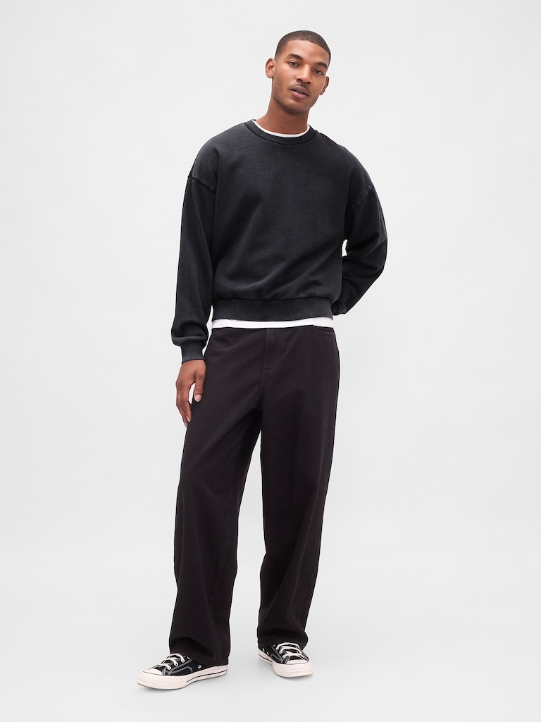 Heavyweight Crop Sweatshirt