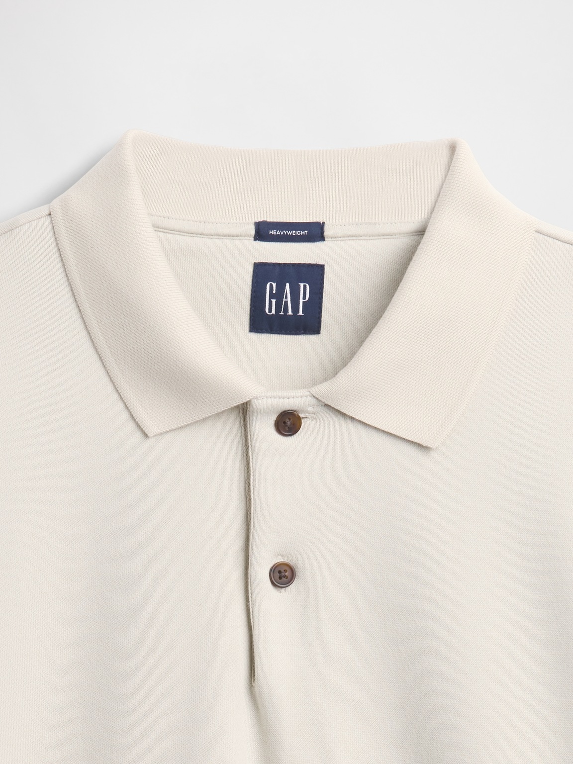 Heavyweight Oversized Polo Sweatshirt