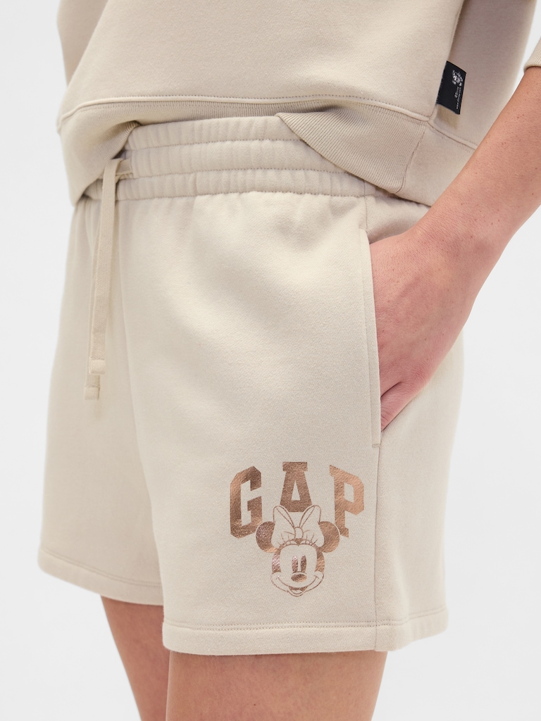 Gap × Disney Minnie Mouse Logo Shorts