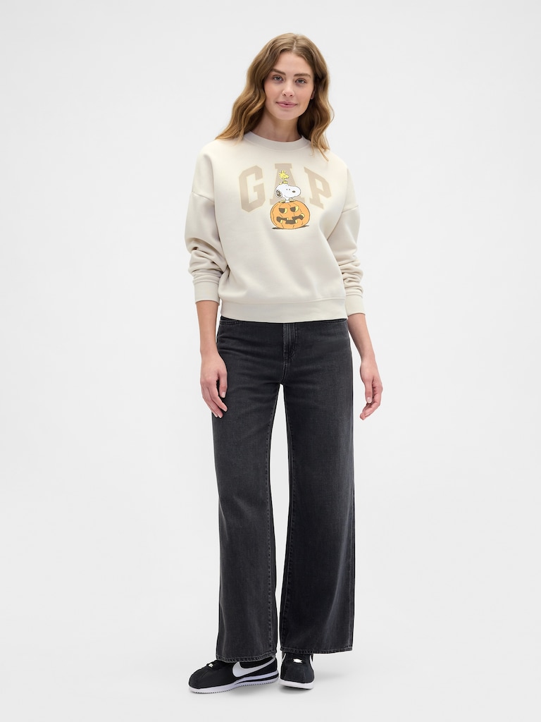 Oversized Gap Logo Sweatshirt