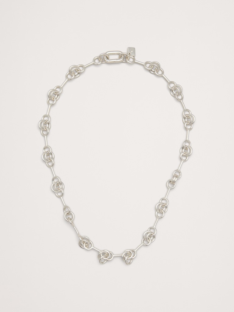 Double Ring Chain Necklace