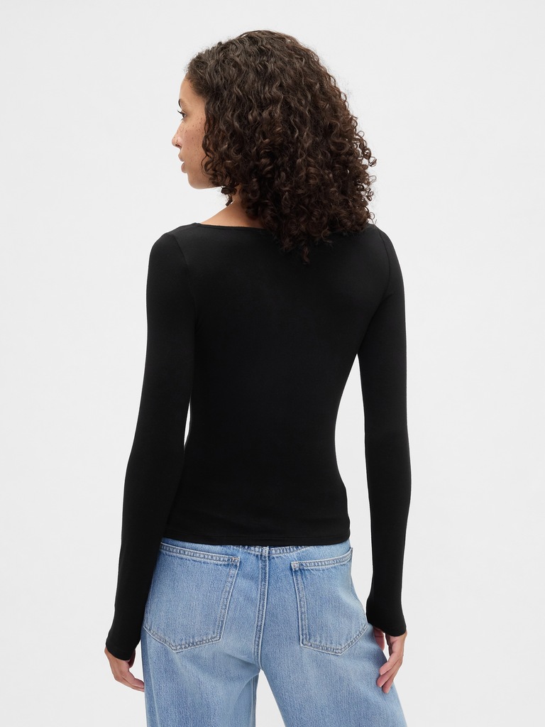 Twist Boatneck Top
