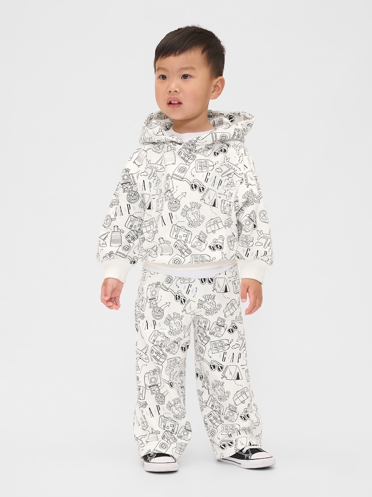 Gap × BÉIS Baby & Toddler VintageSoft Barrel Sweatpants
