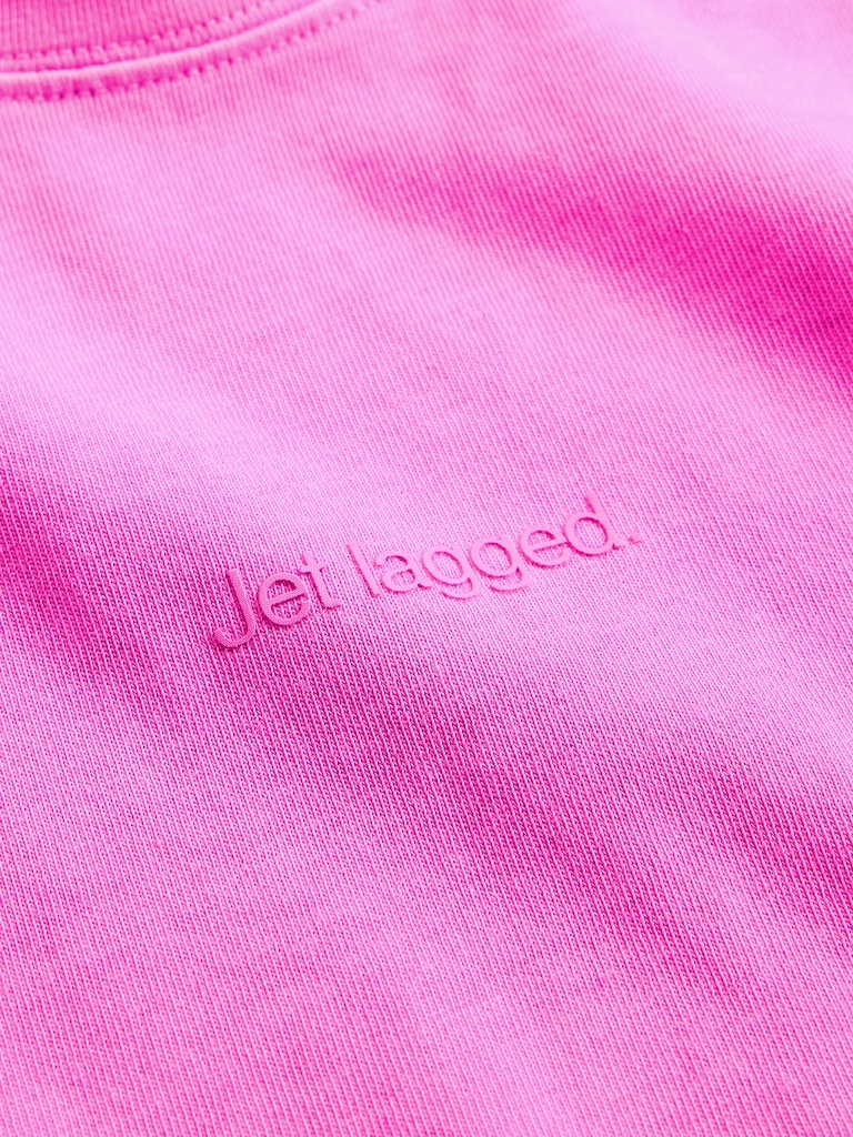 Gap × BÉIS Organic Cotton VintageSoft Crop Graphic T-Shirt