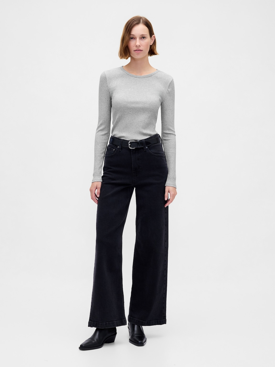 Modern Rib Crop T-Shirt