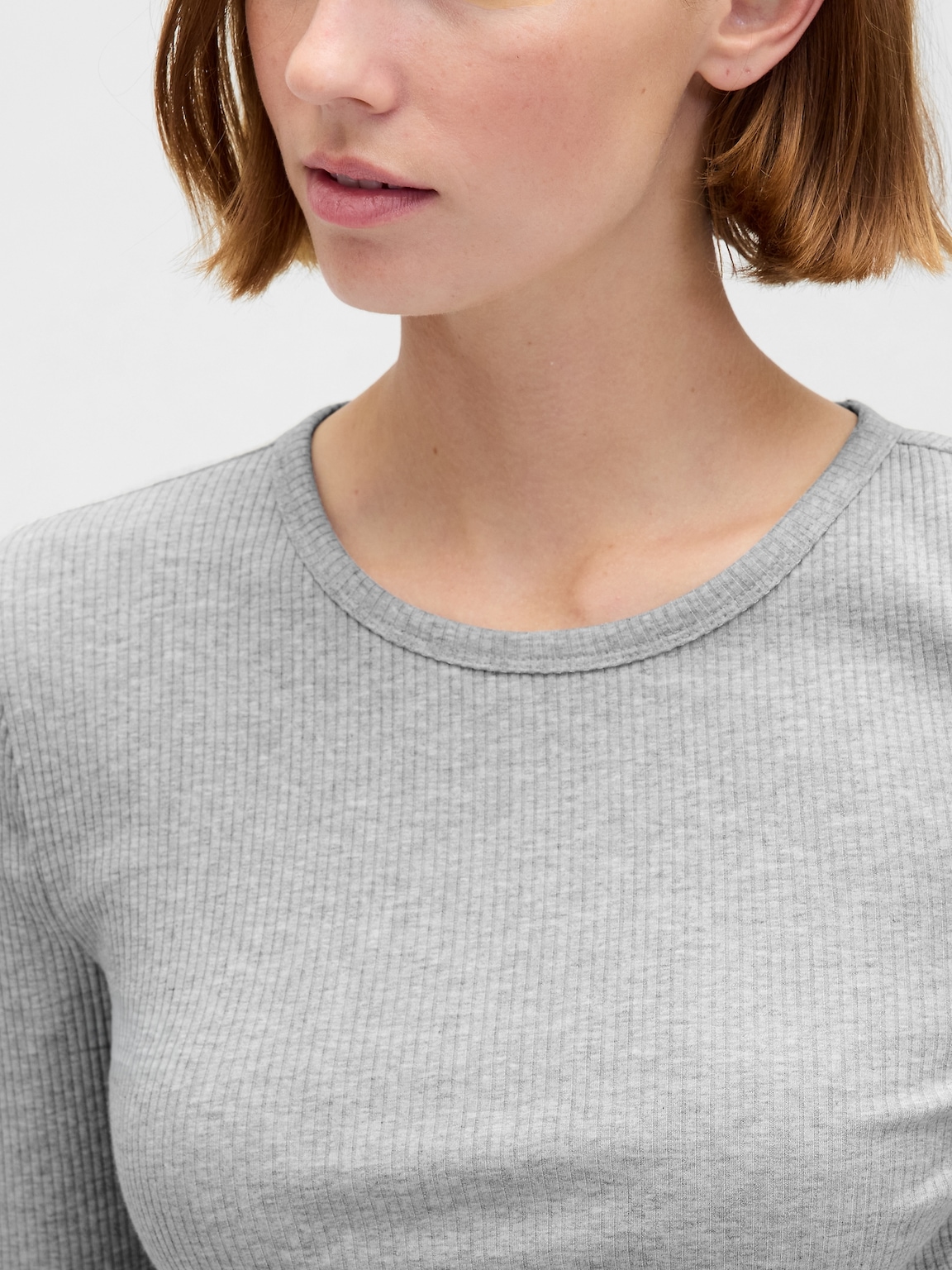 Modern Rib Crop T-Shirt