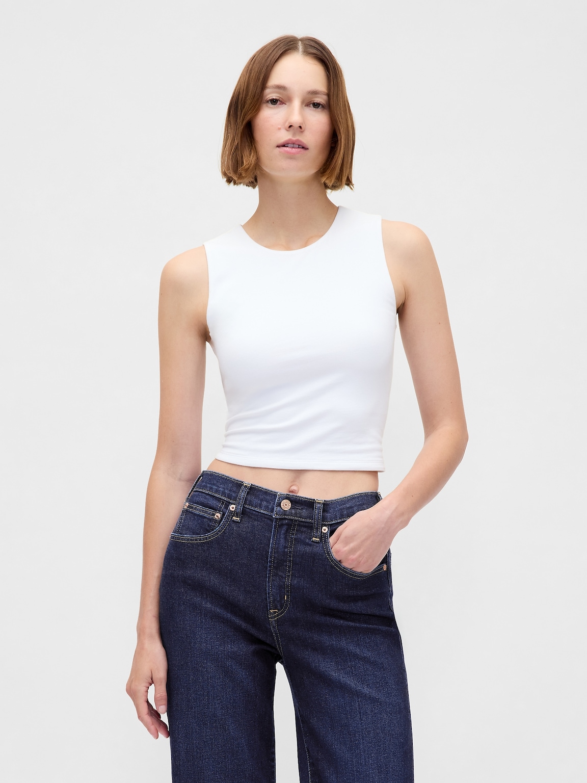 High Rise Relaxed Flare Jeans