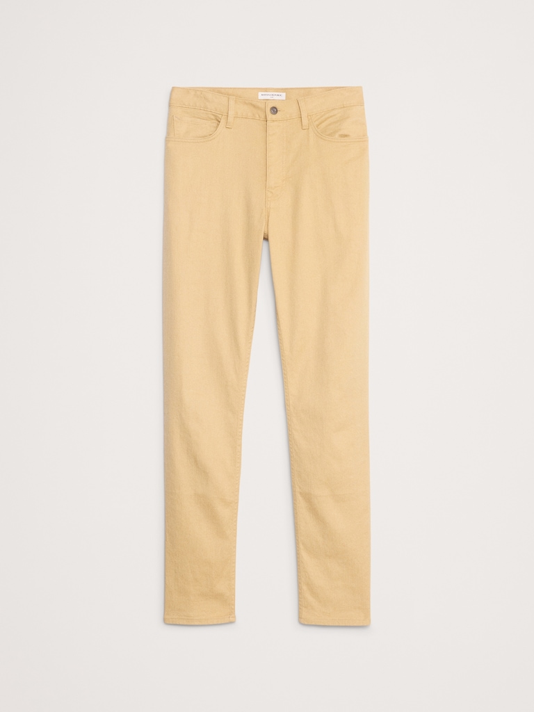 Slim Linen-Cotton Traveler Pant