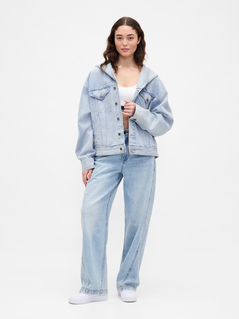 Gap × BÉIS Oversized Denim Jacket