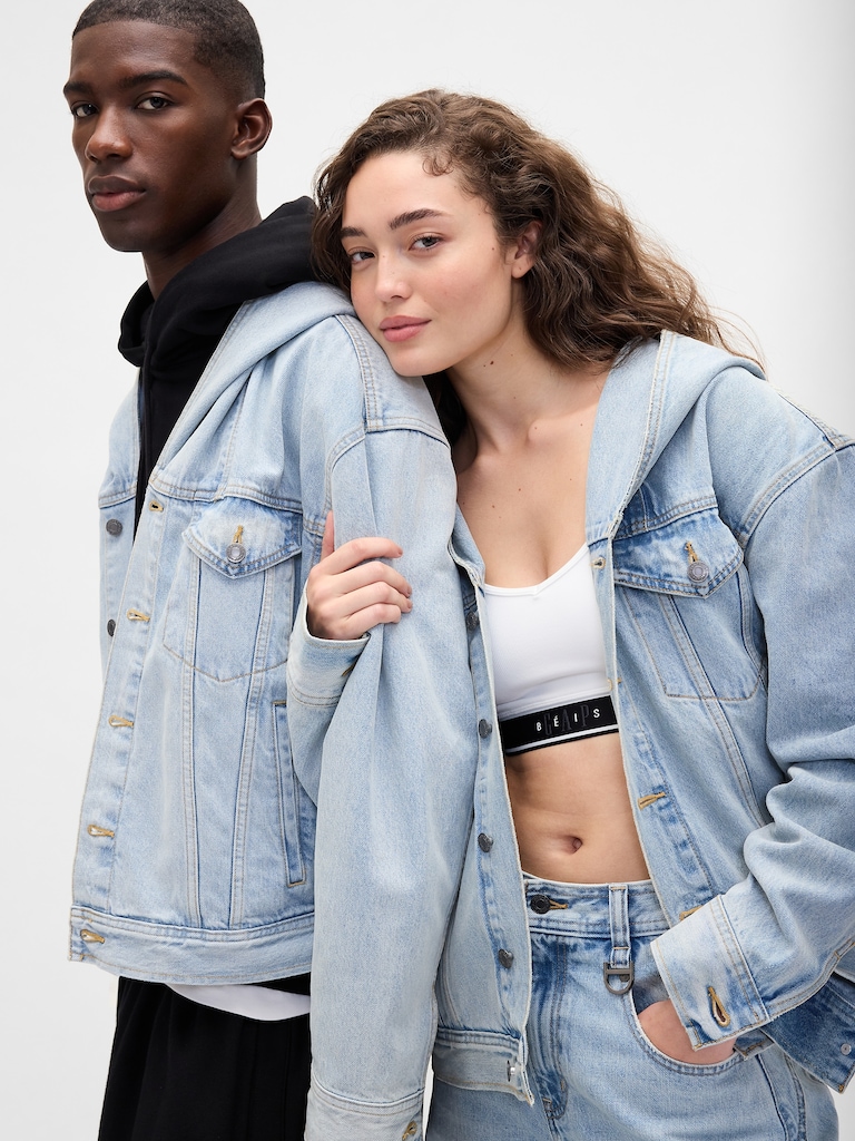 Gap × BÉIS Oversized Denim Jacket